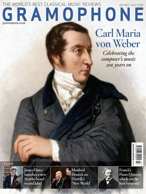 Cover image for Gramophone Magazine